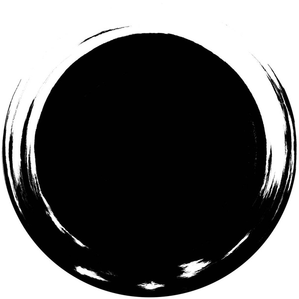 Абстрактное чернильное пятно. Пример черной кисти. Темная текстура Пайнта Изолирована на белом. Накладный слон
 - Фото, изображение