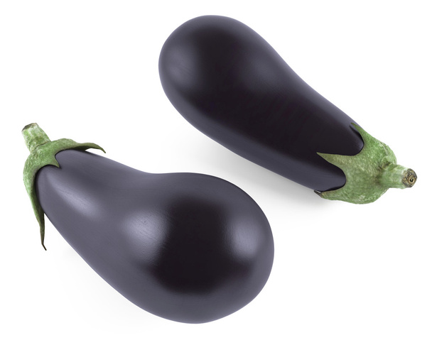 Eggplant aubergine vegetable isolated - Фото, зображення