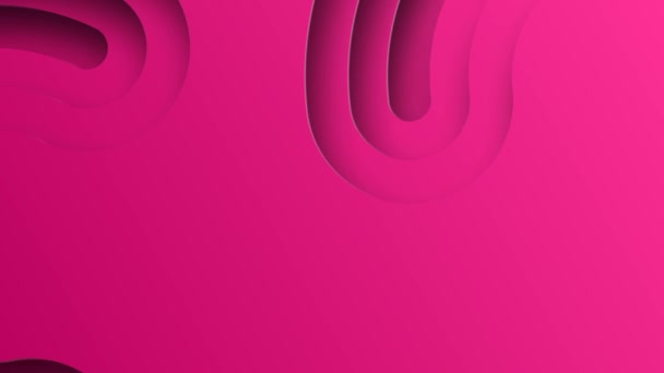 геометрическая фоновая анимация - Розовый - Кадры, видео
