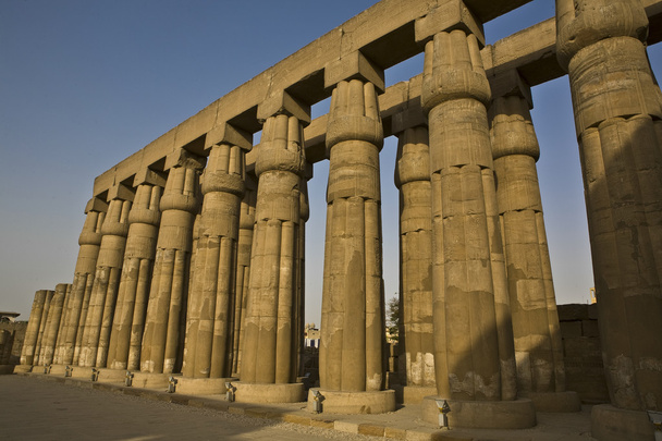 Columnas en el Templo de Luxor, Egipto
 - Foto, Imagen