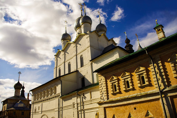 The ancient Kremlin in the city of Rostov. Yaroslavl region, Russia - Foto, Imagem