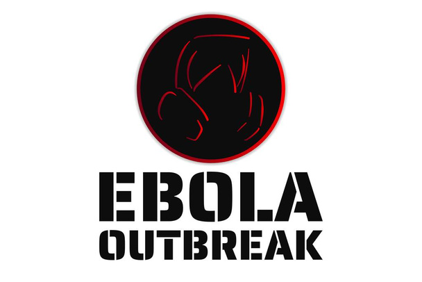 Konzept zum Ausbruch des Ebola-Virus. Vorlage für Hintergrund, Banner, Plakat mit Textinschrift. Vektor EPS10 Abbildung. - Vektor, Bild