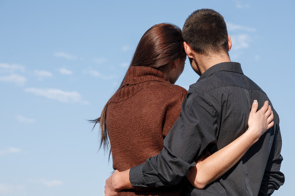 young couple hugging - Photo, Image