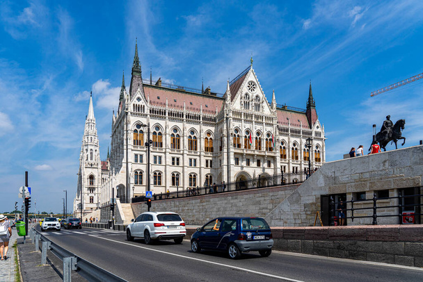edificio del parlamento en budapest, hungary - Foto, imagen