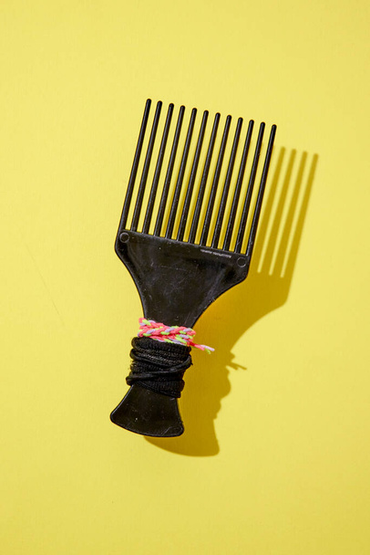 A studio photo of a hair comb - Photo, Image