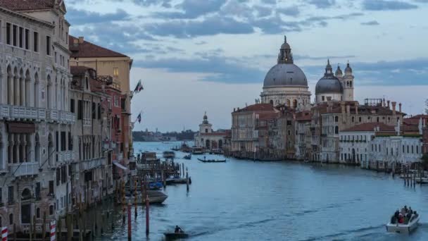 Desfasamento temporal da cidade de Veneza skyline na Itália. - Filmagem, Vídeo