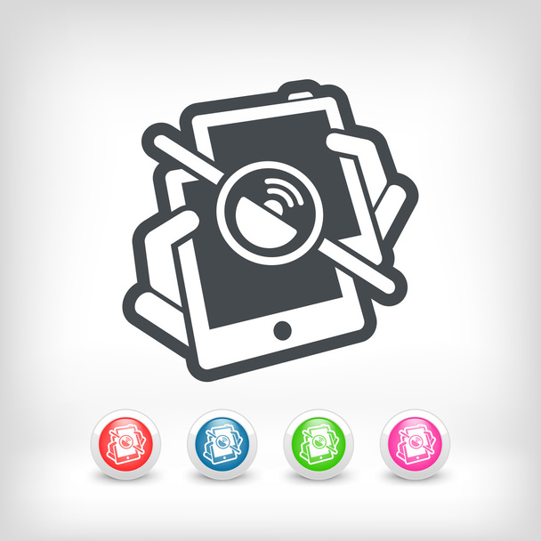 Mobile connection icon - Vector, Image