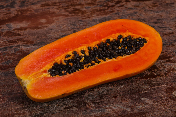 Tasty delicous ripe fruit Papaya sliced - Photo, Image
