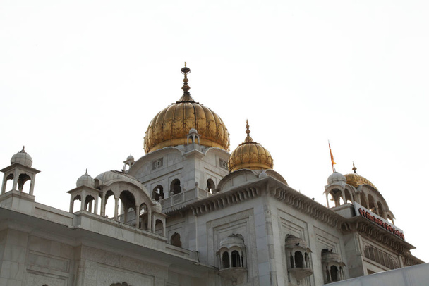 Исторический Сикх Бангласахиб Гурудвара, дом поклонения, лучший турист, место паломничества, Нью-Дели, Индия
  - Фото, изображение