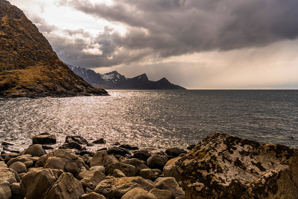 Vue panoramique du paysage norvégien
  - Photo, image