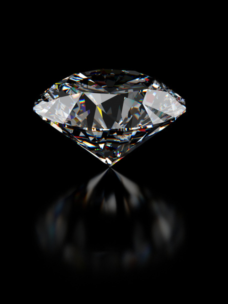 diamante em preto
 - Foto, Imagem