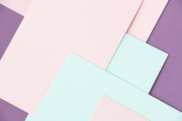 Carta astratta è sfondo colorato, Design creativo per carta da parati pastello - Foto, immagini