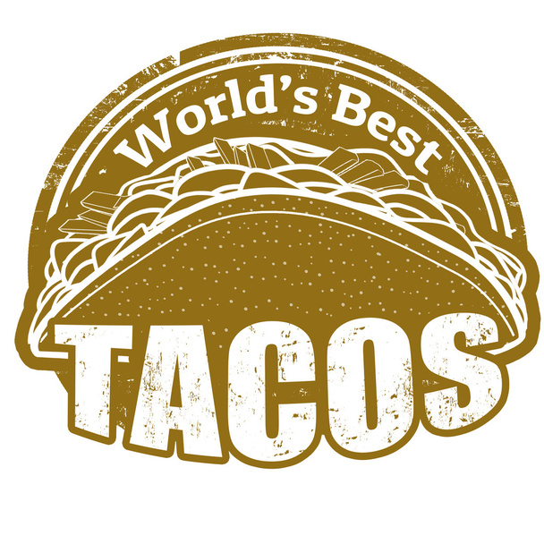 Tacos-Marke - Vektor, Bild