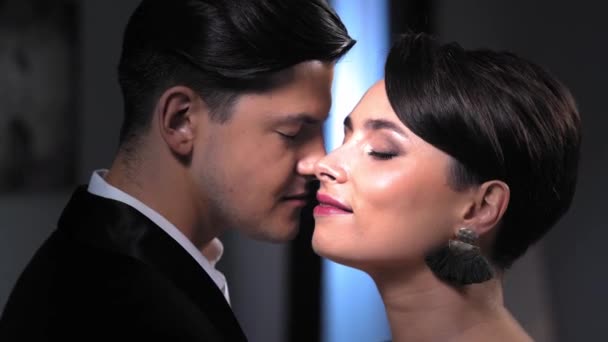 Passionate Couple Enjoy Their Intimacy - Video, Çekim