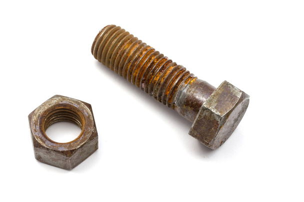 Rusty nut and bolt - Photo, Image