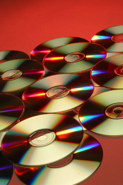 Barevné lomové efekty na DVD - Fotografie, Obrázek