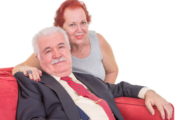 liefdevolle bejaarde echtpaar - Foto, afbeelding