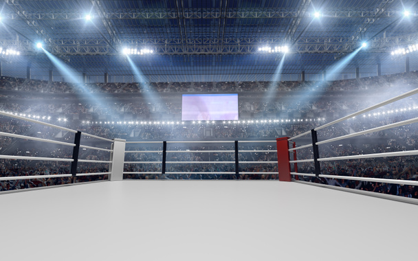 3D renderizado anillo de boxeo
. - Foto, Imagen