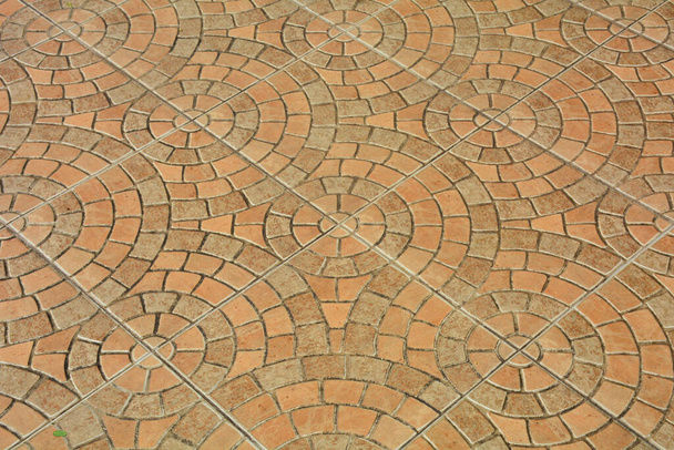 vzor dlažba dlaždice, keramické cihlové podlahy pozadí - Fotografie, Obrázek