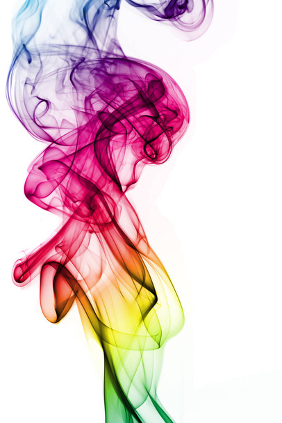 Abstract of colorful smoke - Fotó, kép