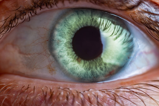 Makro zblízka obraz lidského oka - Fotografie, Obrázek