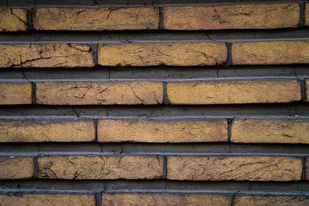 Détails des murs de briques communs de l'espace résidentiel bruxellois
 - Photo, image