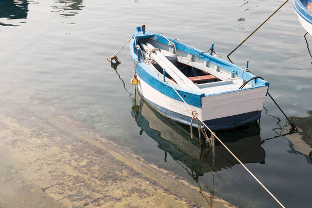 Wooden boat in the harbor - Photo, Image