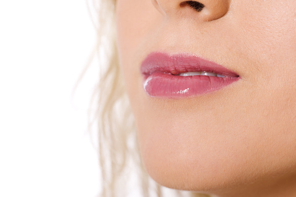 Lips closeup - Foto, Imagen