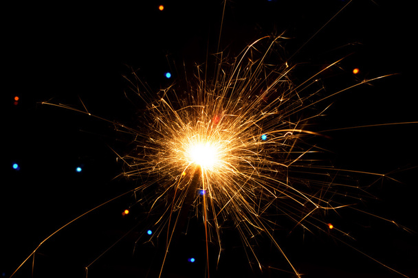 Festive sparkler - Photo, image