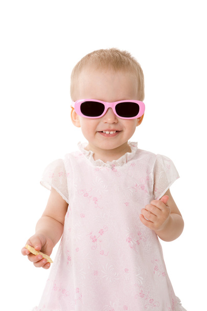 Girl in sunglasses - Zdjęcie, obraz