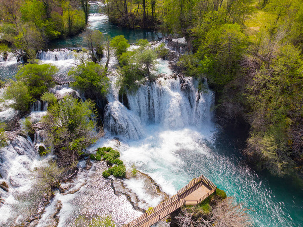 マーティン・ブロッドの滝-ボスニア・ヘルツェゴビナ. - 写真・画像
