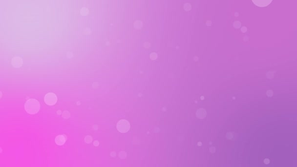 Pink Purple Color Bokeh Animated Loop Motion Background για προωθητική διαφήμιση ή γάμο, τελετή δαχτυλιδιού, αγάπη, αρραβώνας Πρόσκληση Φόντο - Πλάνα, βίντεο