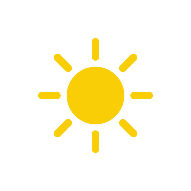 Obrázek vektoru ikon slunce - Vektor, obrázek