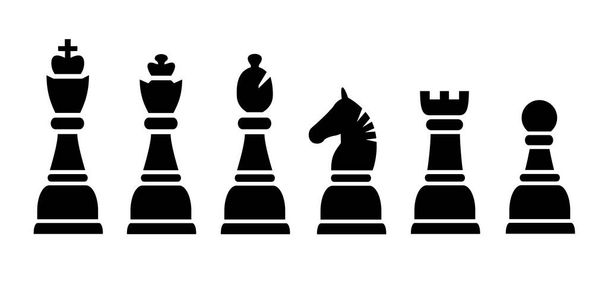 sakk játék grafikus vektorminőség - Vektor, kép