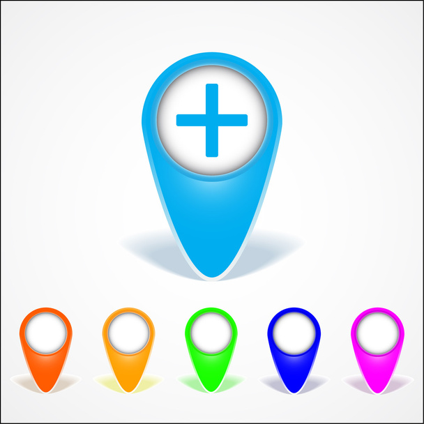 GPS ikon készlet - Fotó, kép