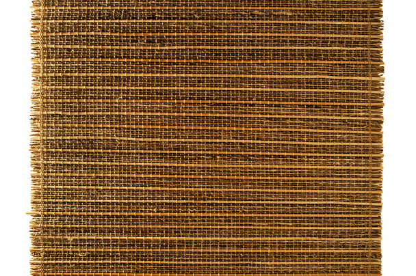 bambusz mat elszigetelt - Fotó, kép