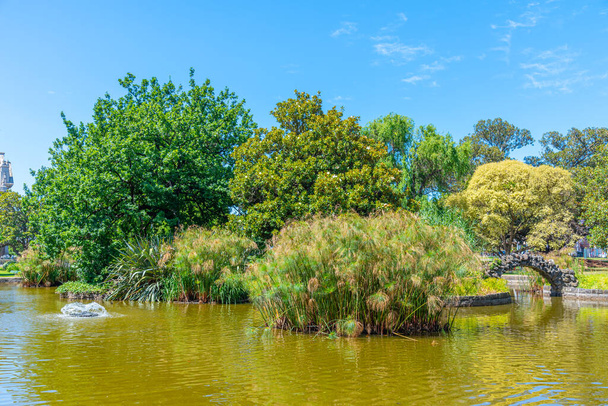 Carlton gardens in Melbourne, Australia - Foto, imagen
