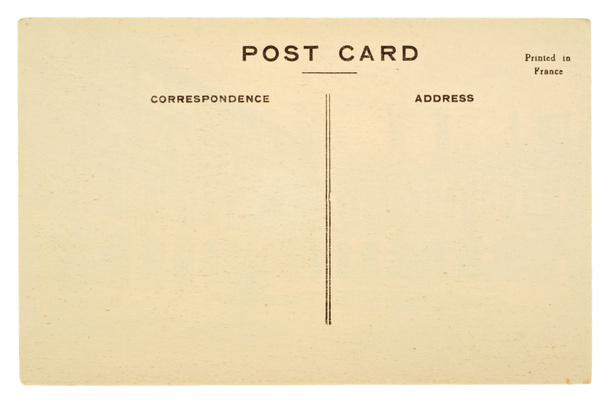 lege antieke briefkaart - Foto, afbeelding