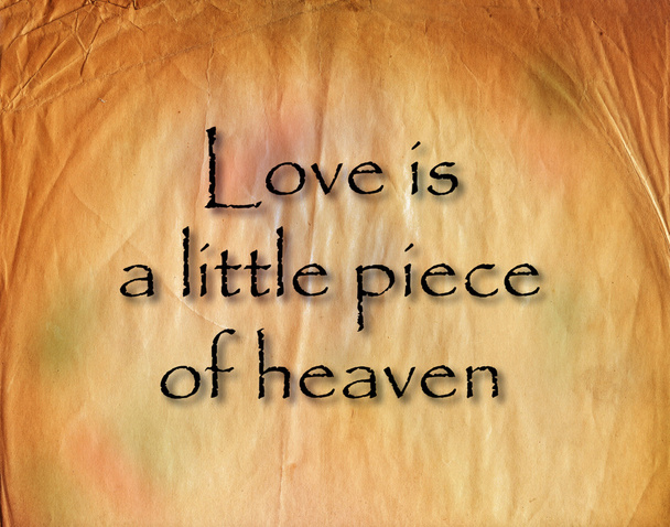 Textured Paper of Love and Heaven - Foto, Bild
