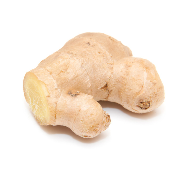 Root ginger isolated on a white studio background. - Photo, Image