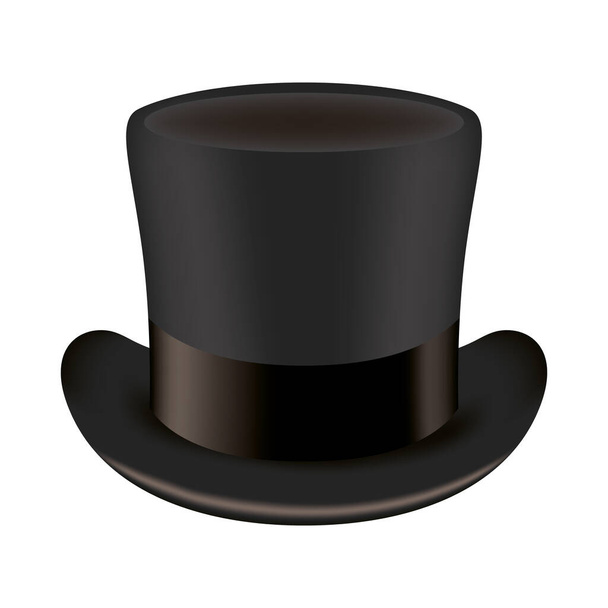 Ізольований чоловічий капелюх Векторний дизайн
 - Вектор, зображення