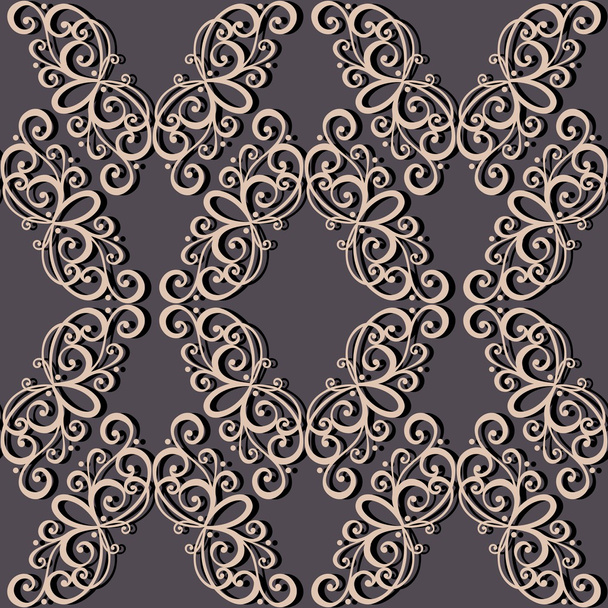 Seamless Ornate Pattern (Vector) - Vektor, Bild