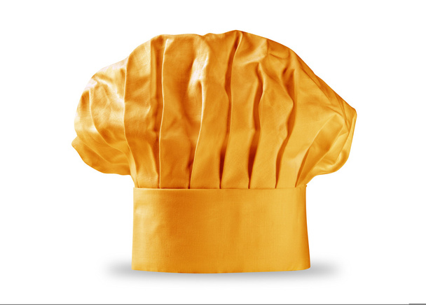 zlaté kuchař klobouk nebo toque - Fotografie, Obrázek