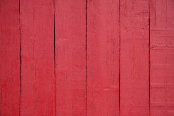 Red wood texture - Blank for design. Red background. - Photo, image