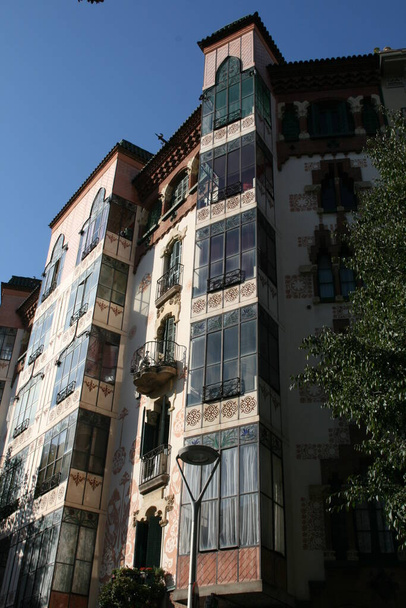 Dziedzictwo architektoniczne Barcelony - Zdjęcie, obraz