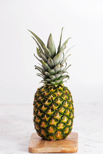 Pineapple in a white background - Foto, Imagen