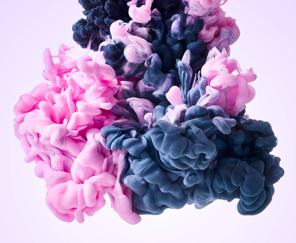 Абстрактная акварельная краска в воде  - Фото, изображение