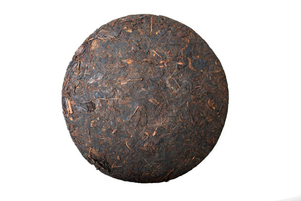 Chinese zwarte puer thee gefermenteerd - Foto, afbeelding