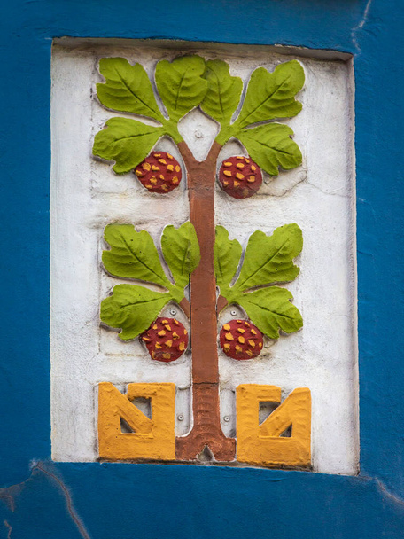 Красивое украшение в доме в гавани Алезунда - Фото, изображение
