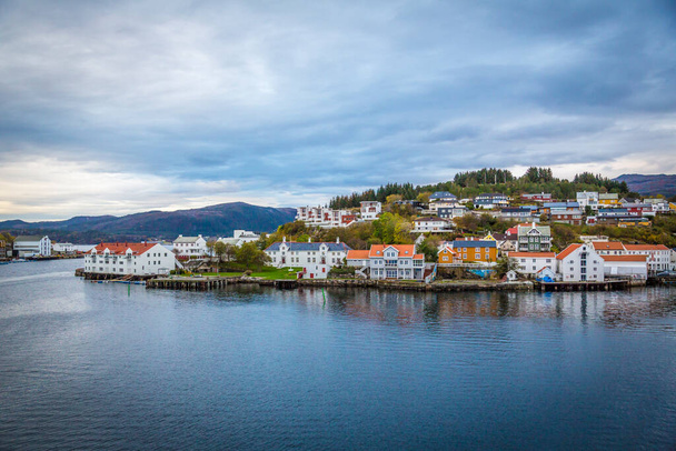 Кристиансунд на Атлантическом побережье, Норвегия - Фото, изображение